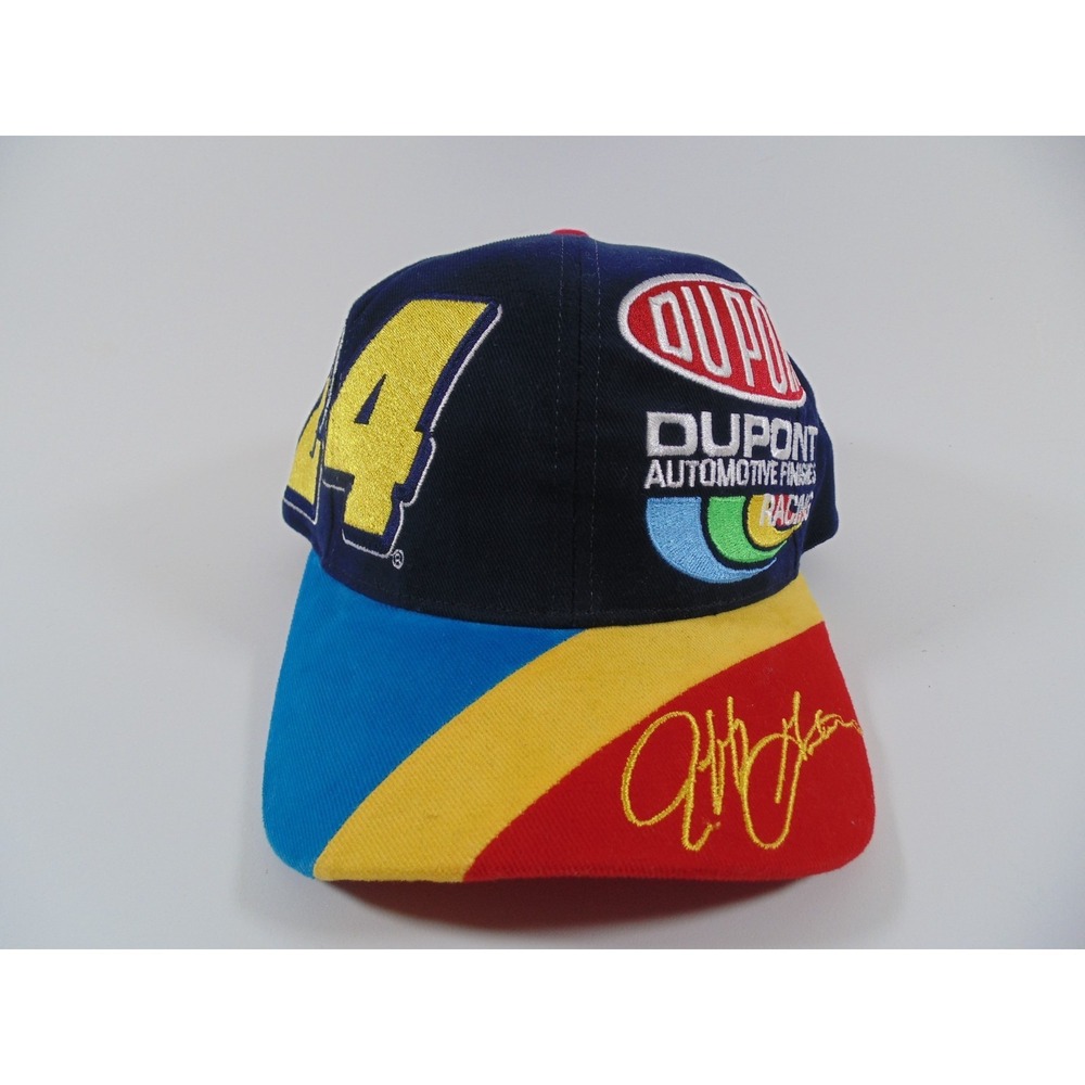 Vintage DuPont Jeff Gordon‎ Racing # 24 SnapBack Hat Chase Authentics